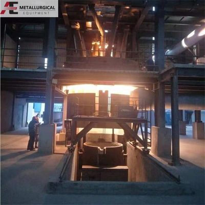 গুণ  60T Ferro Alloy Metal Refining Furnace For Ferrochromium Production কারখানা