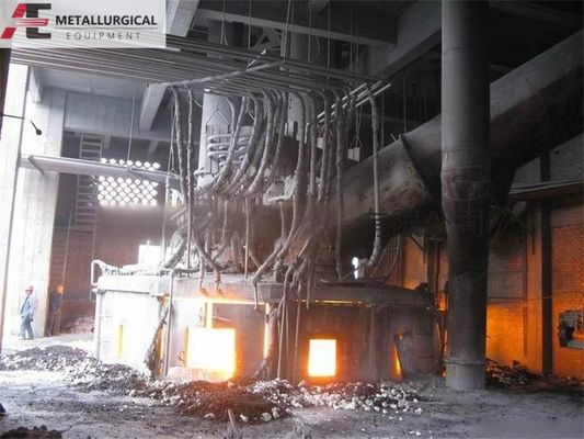 380 ভোল্ট ক্যালসিয়াম কার্বাইড চুল্লি 3000 Kva ডুবে থাকা আর্ক চুল্লি 80T ওজন
