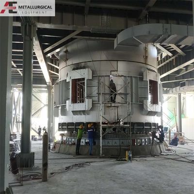 ইলেকট্রিক ডুবানো আর্ক ফার্নেস 170kW সিলিকন ধাতু গলন মেশিন 100T