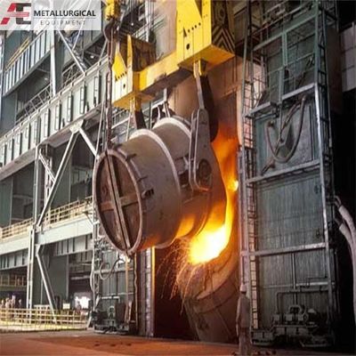 কার্বন ইস্পাত উত্পাদন বৈদ্যুতিক আর্ক চুলা 800kW শক্তি সঞ্চয়