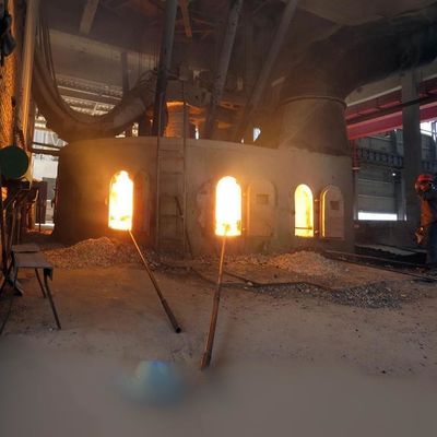 হোয়াইট ফিউজড অ্যালুমিনিয়াম ফার্নেস 10000KVA করন্ডাম ফার্নেস 380V